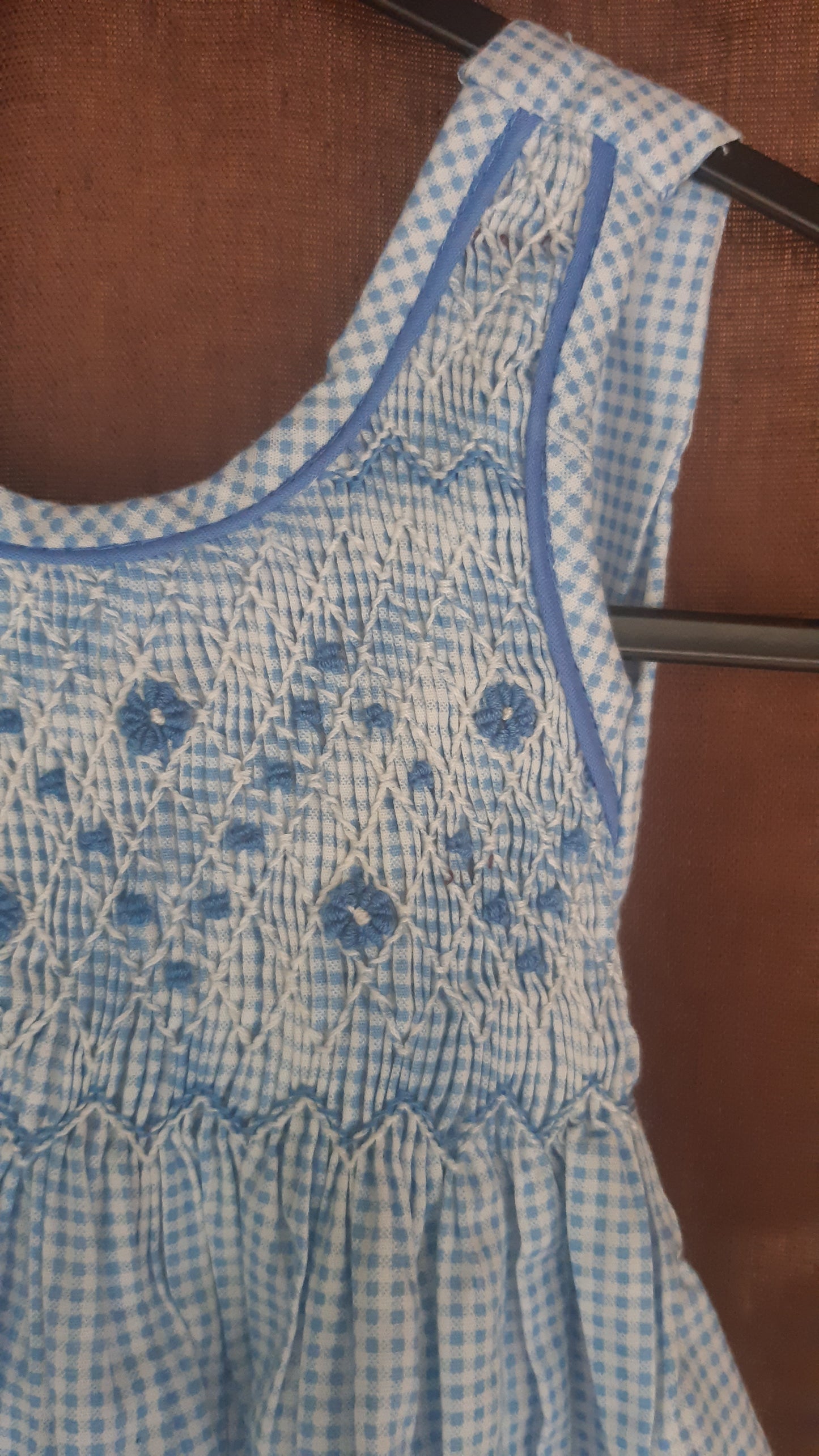 Armlös smockklänning 1-2år