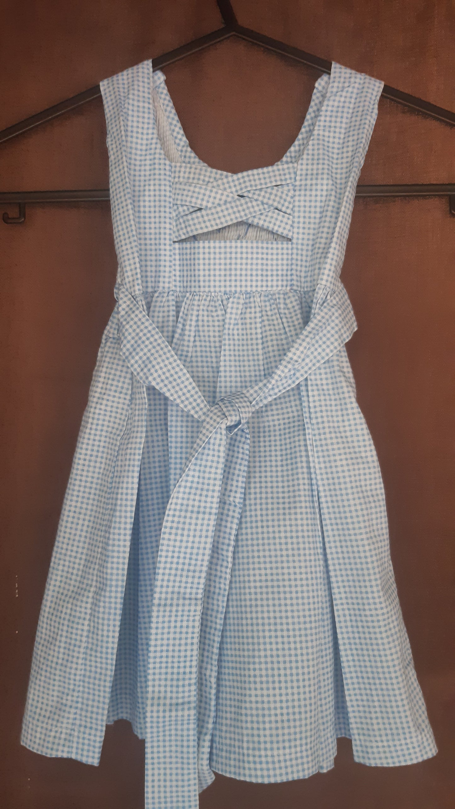 Armlös smockklänning 1-2år