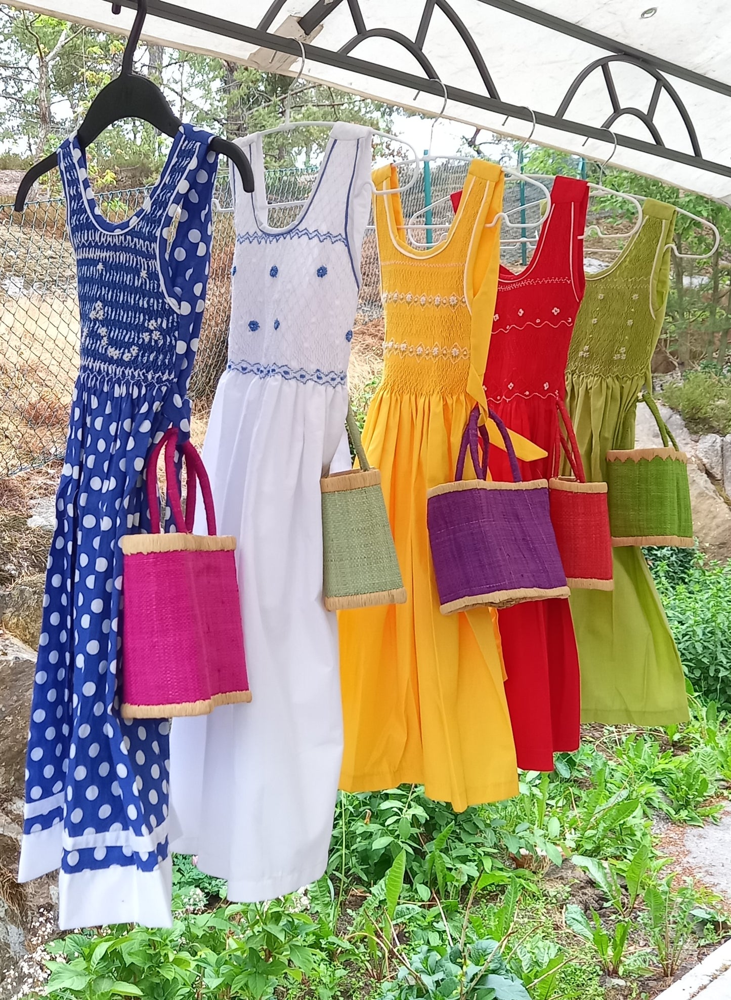 Små korgar till flickor