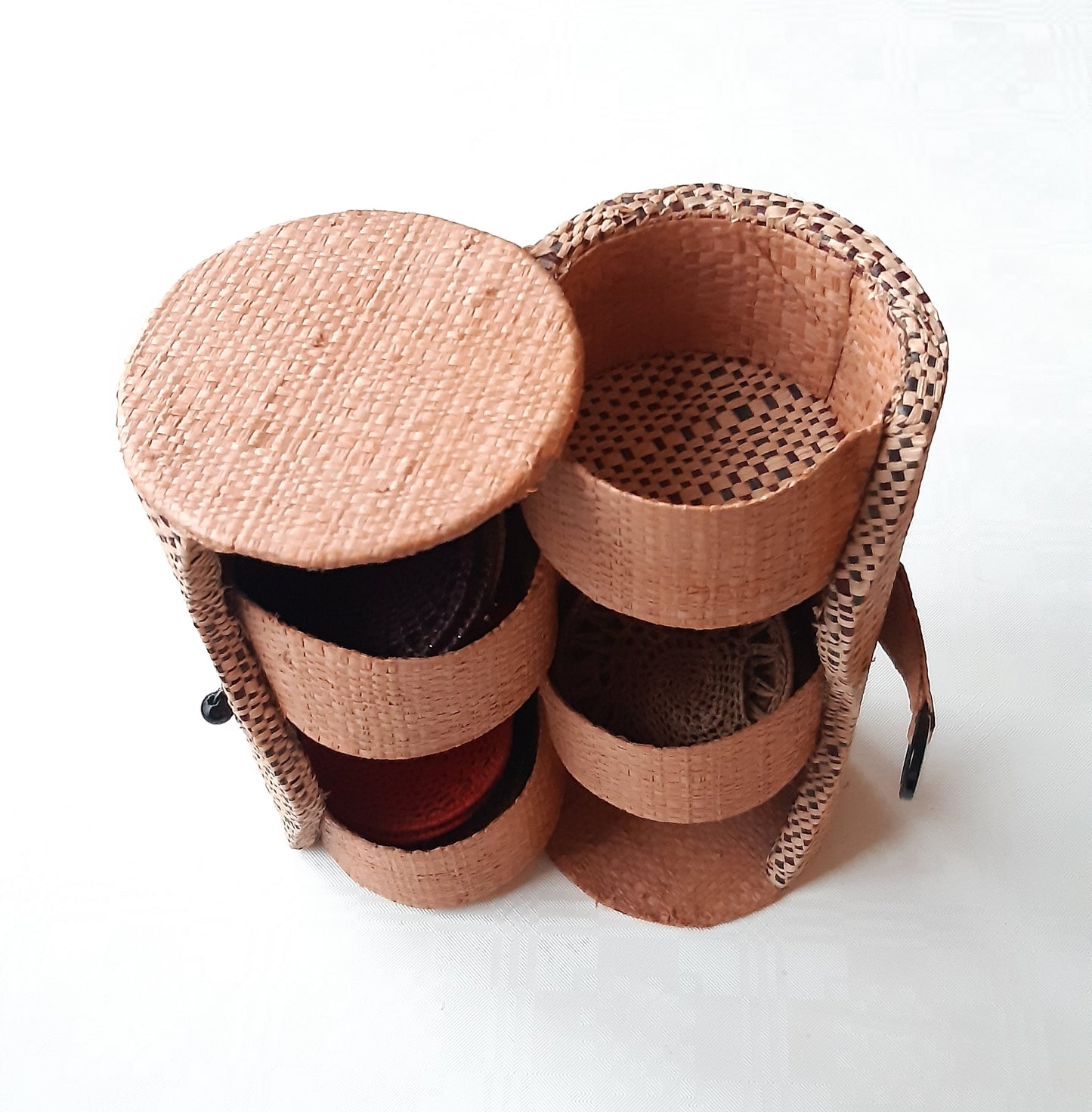 Rund smyckesask - Velona