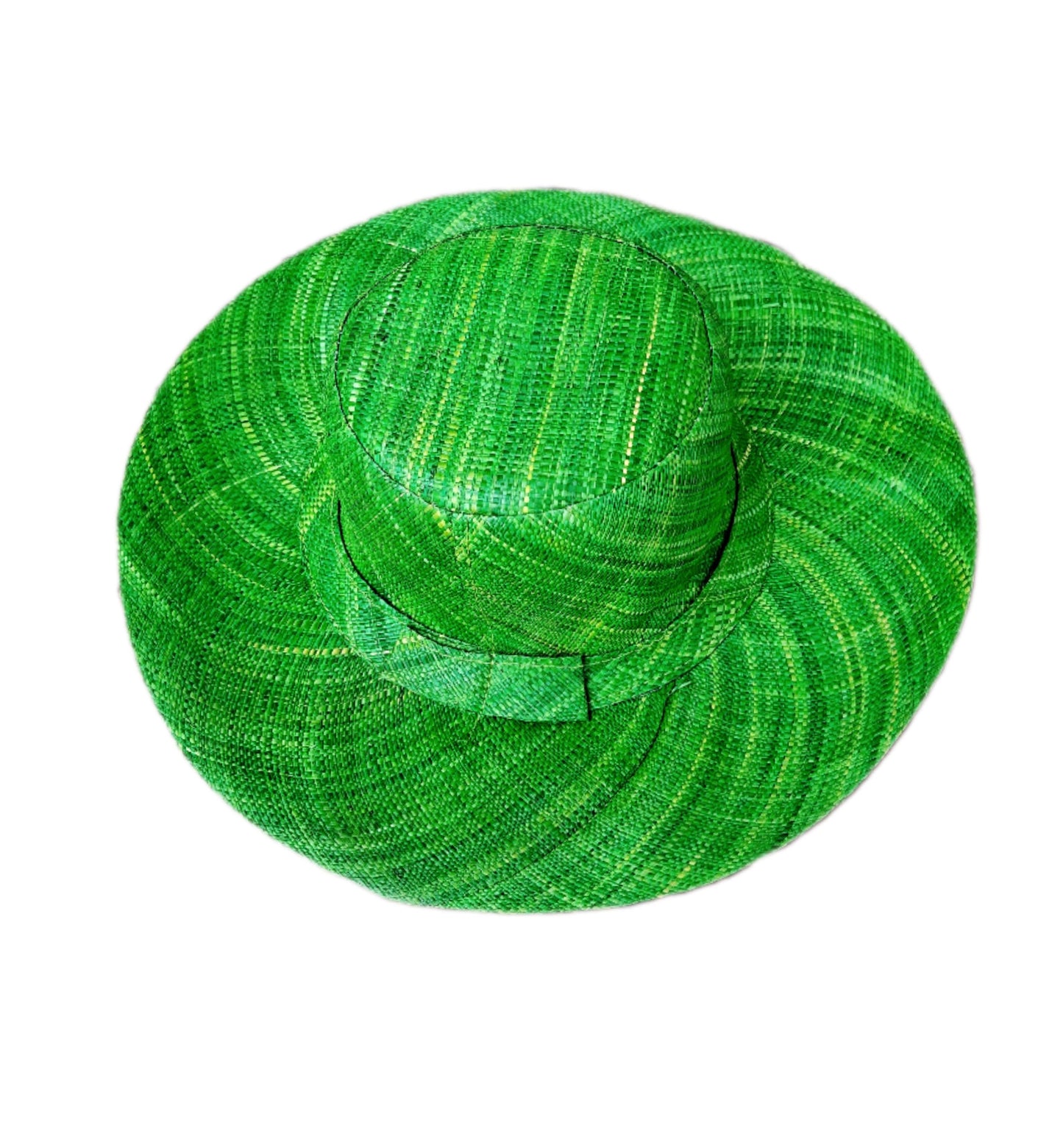 Flätad Raffia solhatt