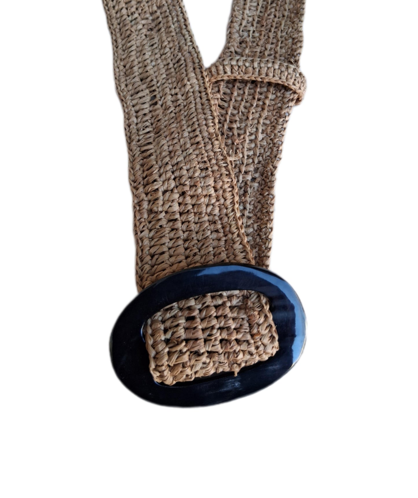Raffia bälte