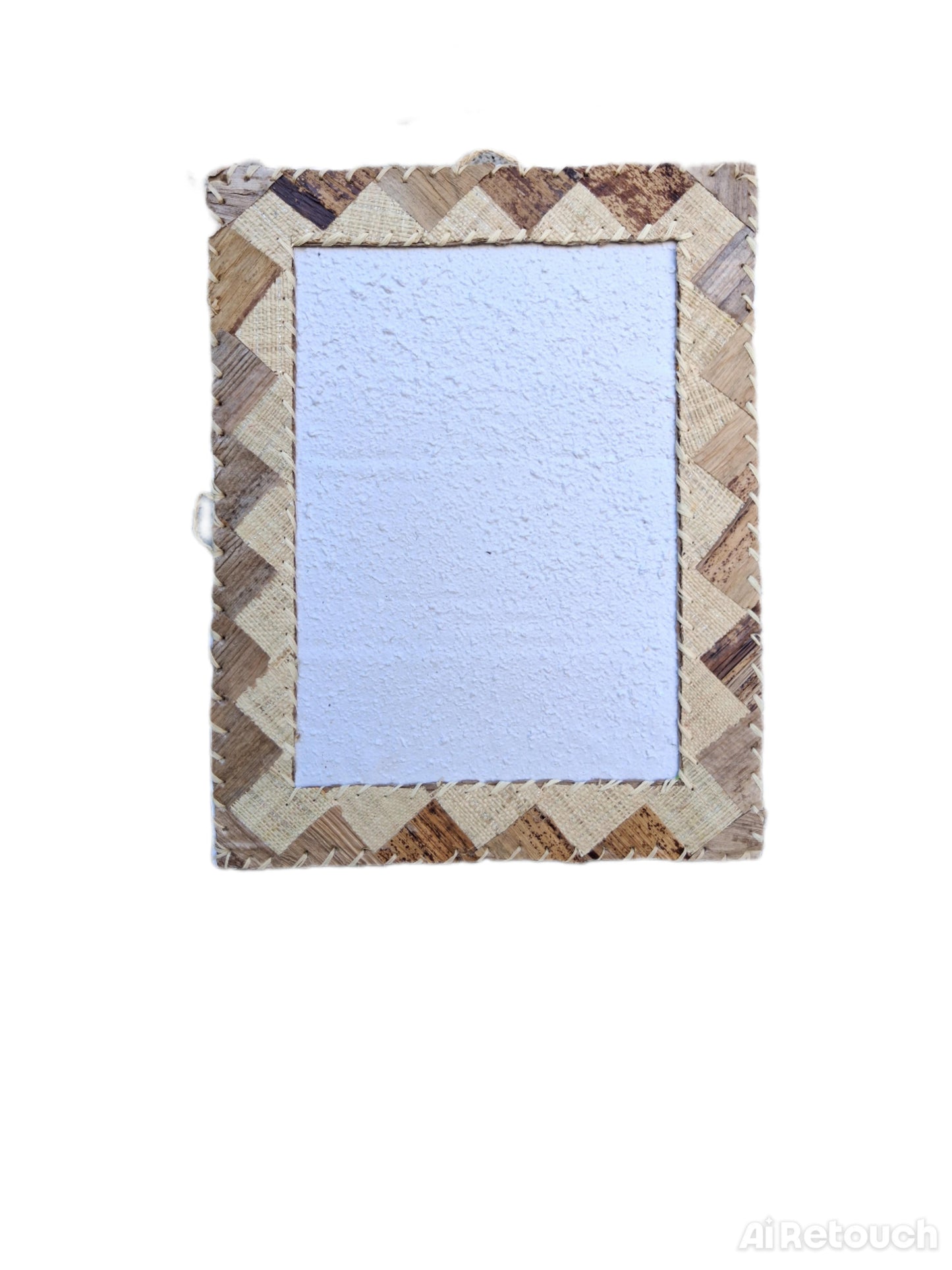 Fotoram av naturfiber