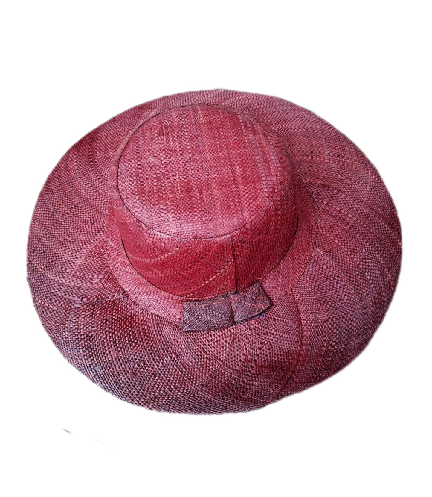 Flätad Raffia solhatt