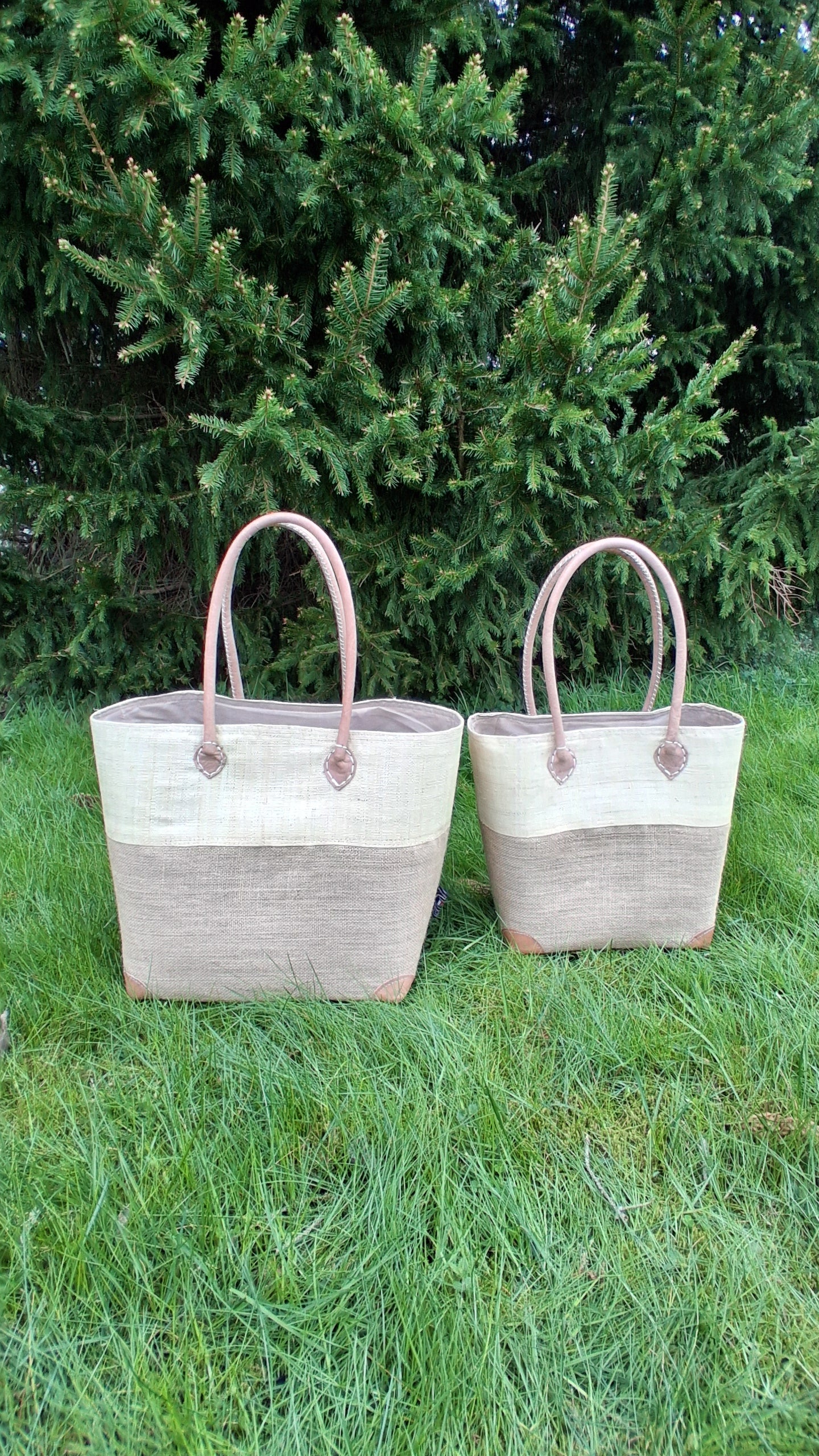 Rabane (Raffia) / sisal korgväska och tote