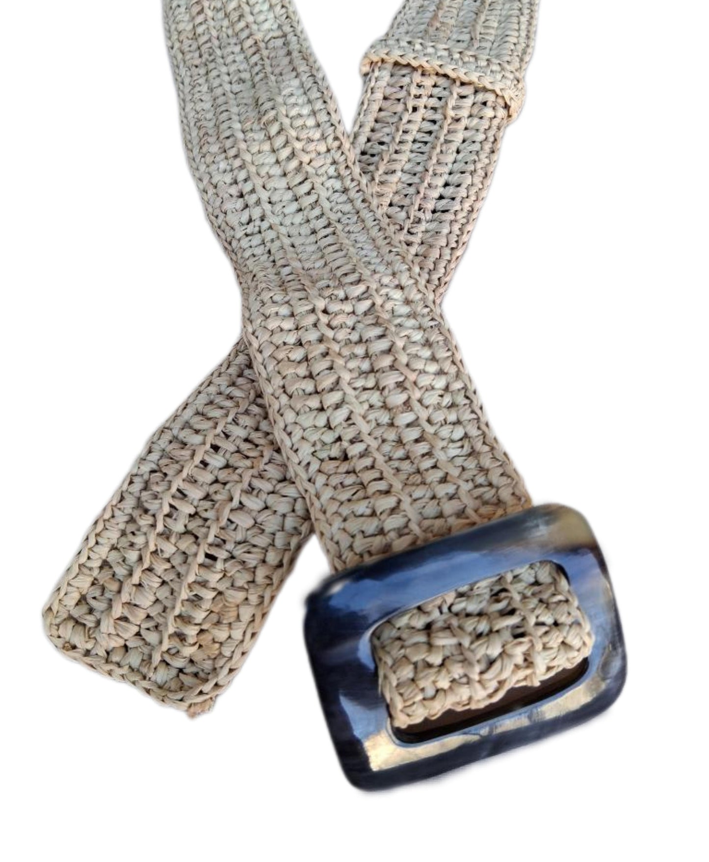 Raffia bälte