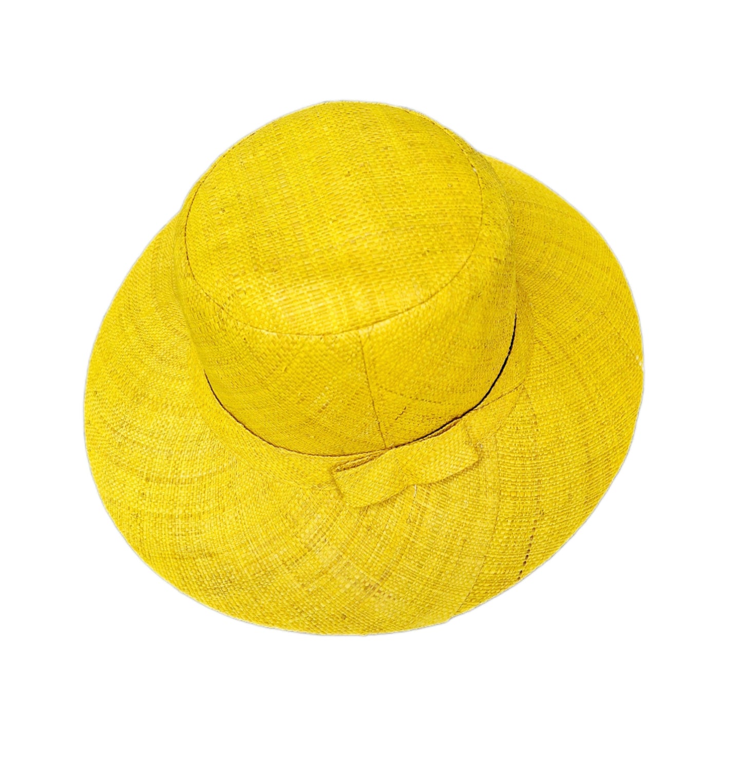 Flätad Raffia solhatt