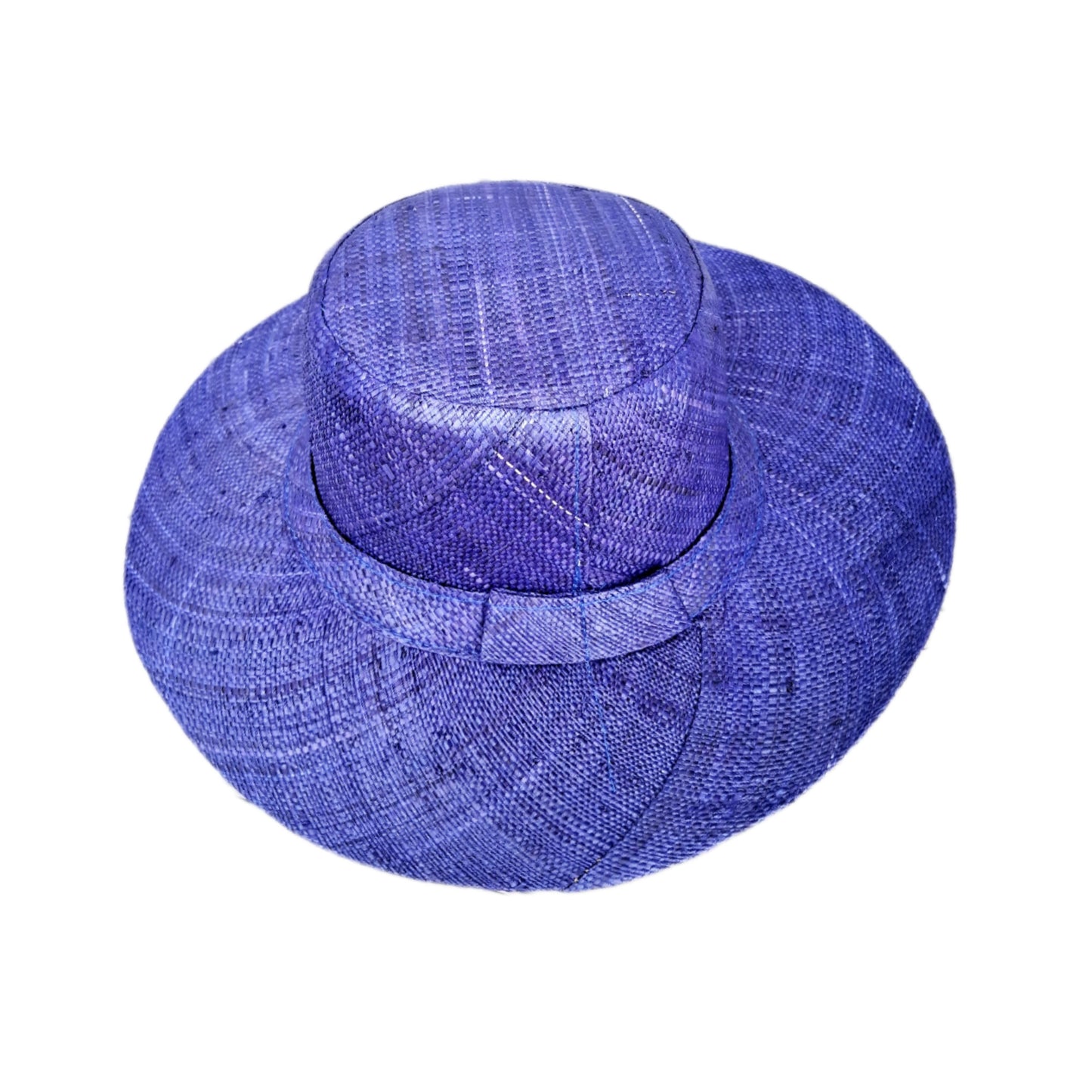 Flätad Raffia solhatt