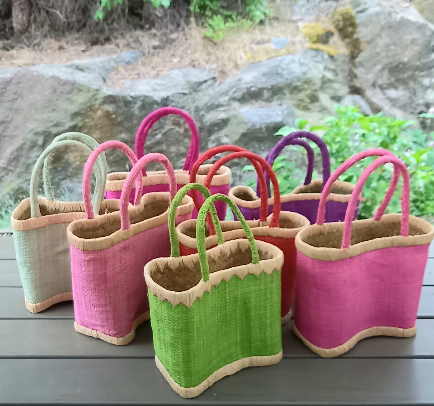 Små korgar till flickor