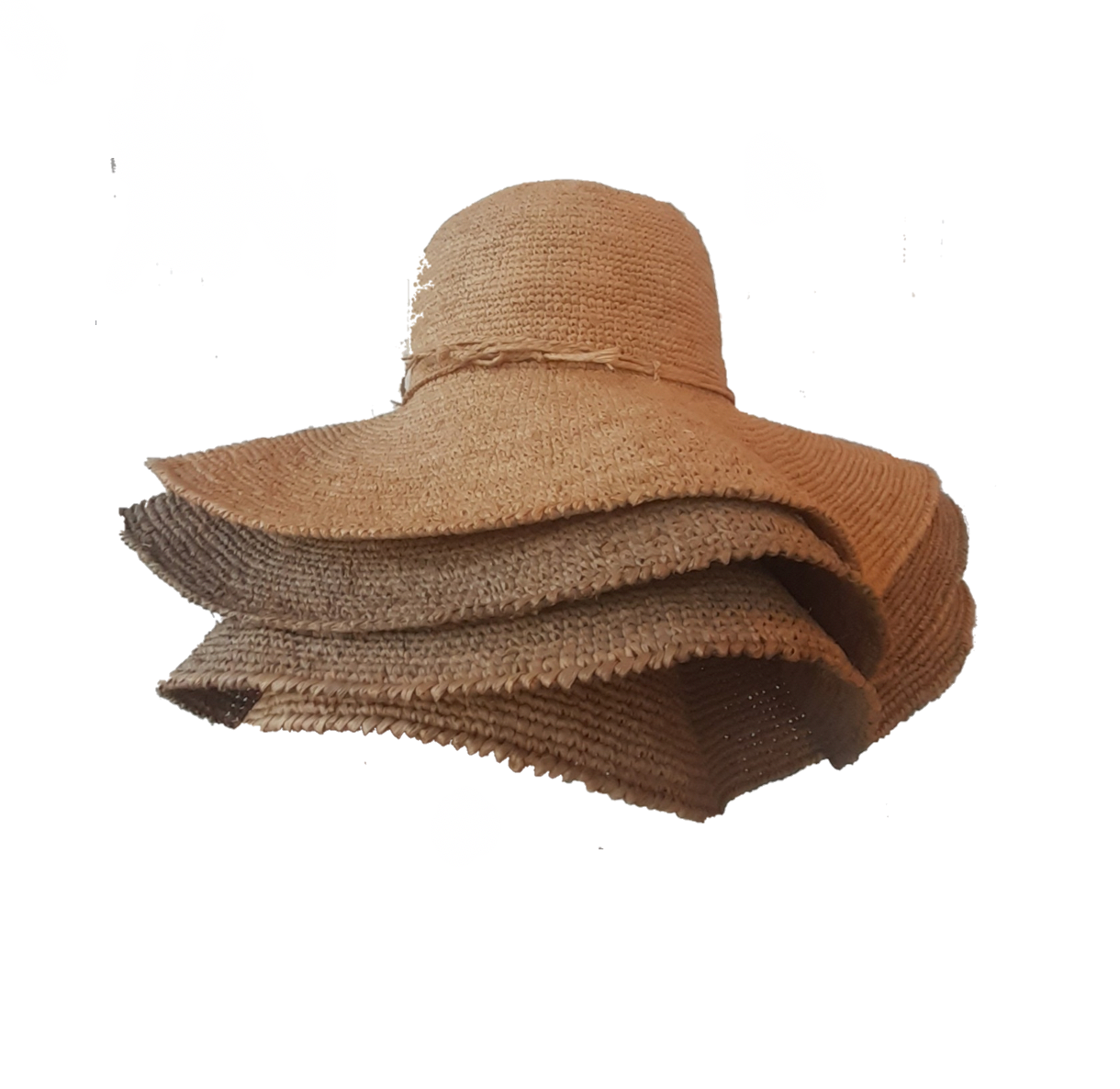 Capeline sommar virkad raffiahatt