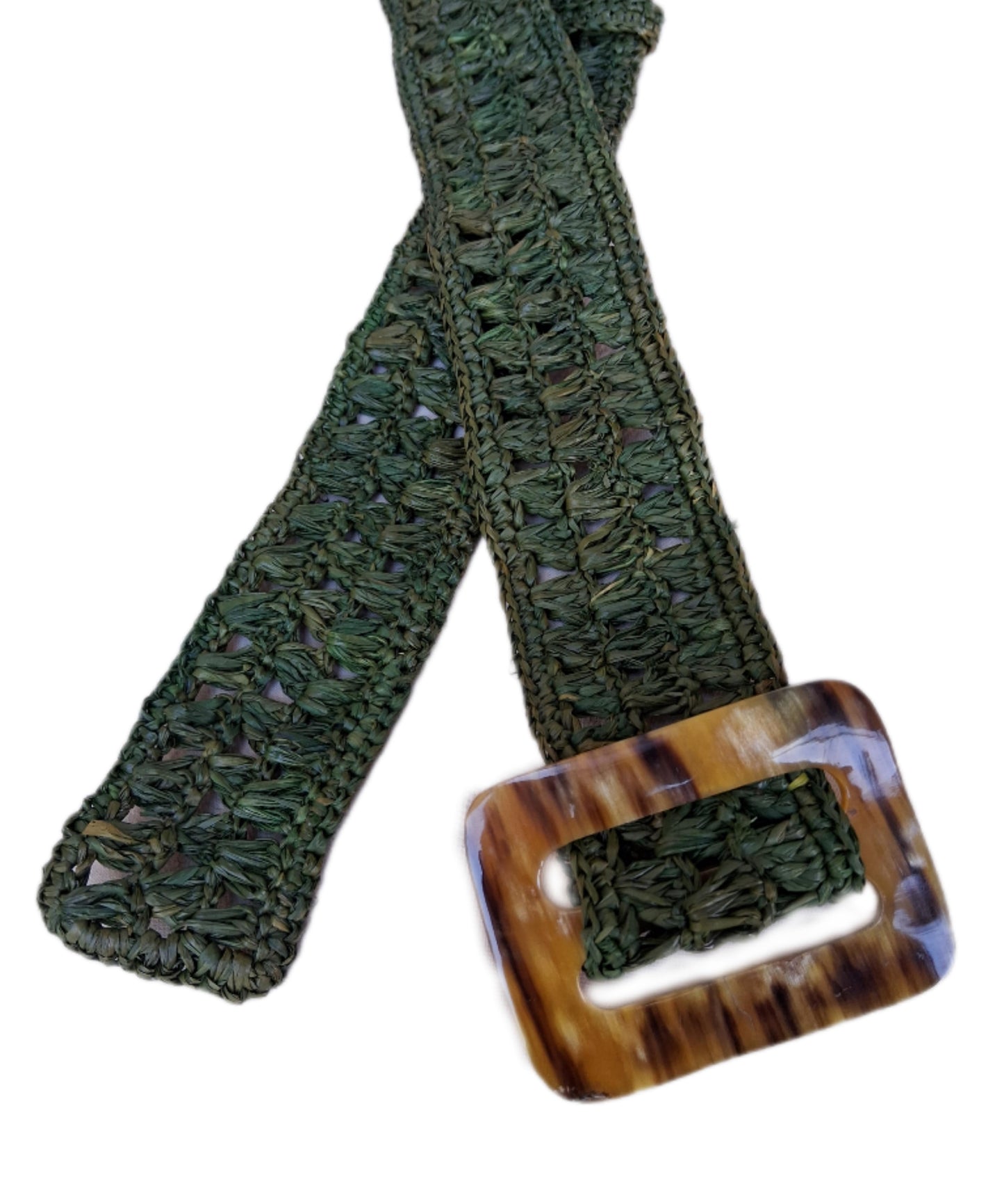 Raffia bälte