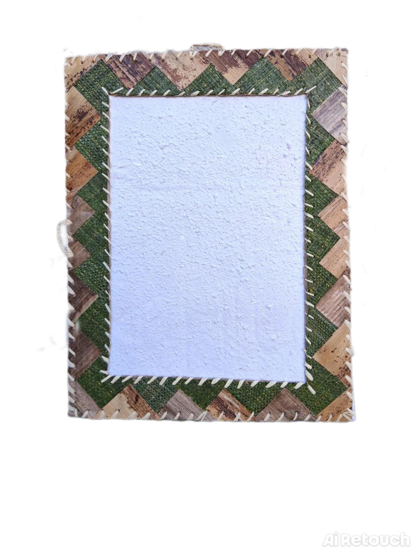 Fotoram av naturfiber